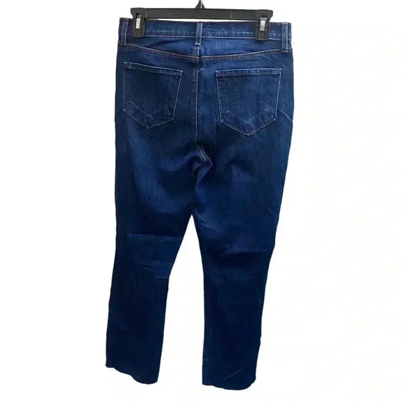 L’Agence Sada High Rise Distressed Crop Jeans - Picture 3 of 9